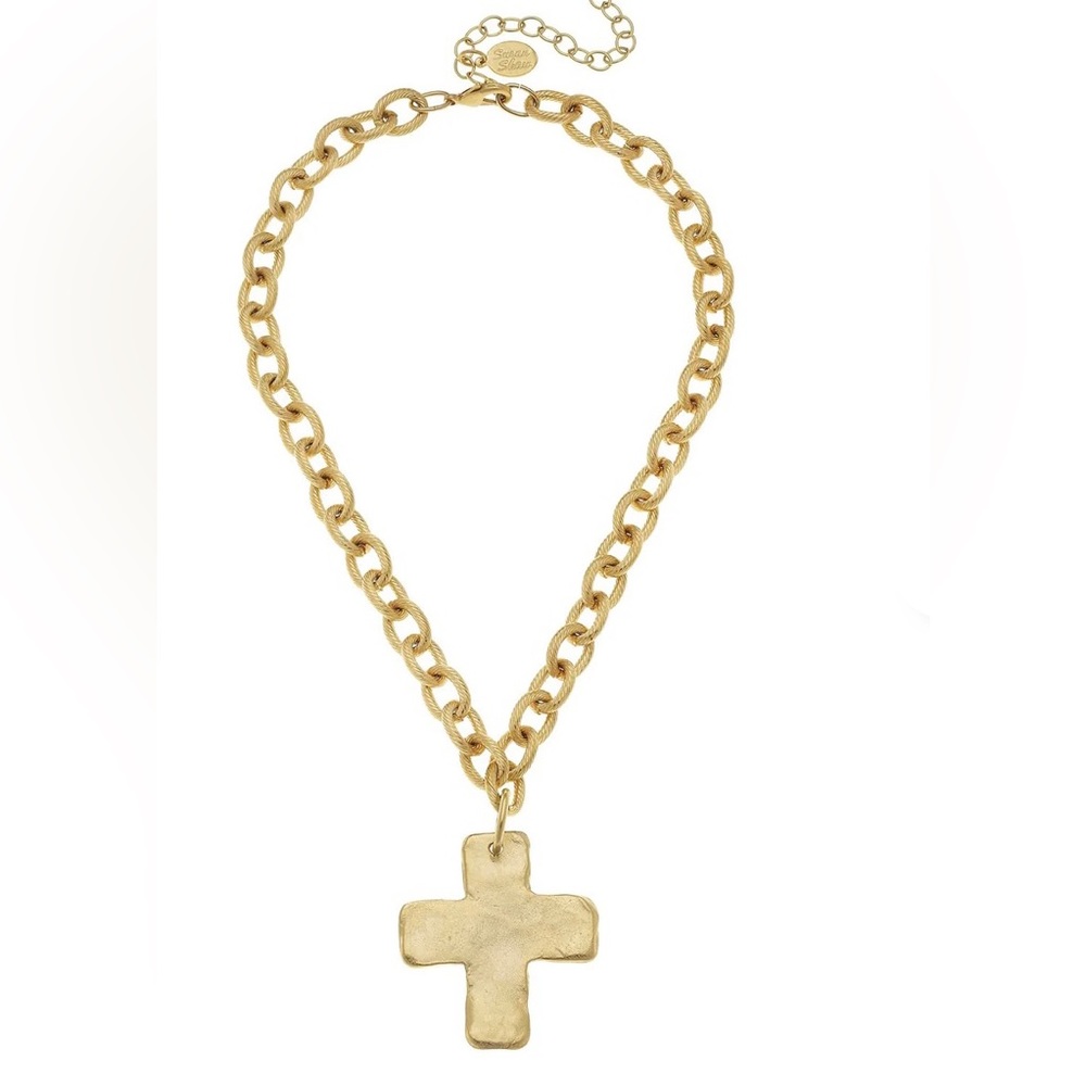 Susan Shaw Cross Necklace